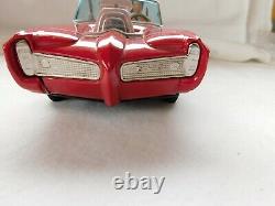 Vintage Tin Litho Pontiac GTO Monkeeys Toy Car. 12 Long, RARE