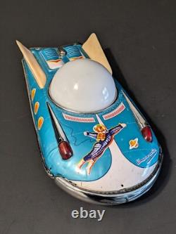 Vintage Tin Litho Universe Car