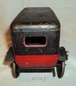 Vintage Tin Plate Toy Clockwork Limousine Karl Bub Nuremberg K B N 1920 Germany