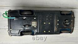 Vintage Tin Toy HIGHWAY Patrol Car Battery Operated Yonezawa Toy 1960s Japan