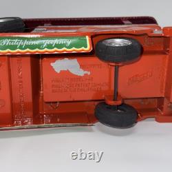 Vintage Tin Toy Pro-Mite Model 1-80 Philippine Jeepney 1990s Metal Car Toy