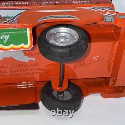 Vintage Tin Toy Pro-Mite Model 1-80 Philippine Jeepney 1990s Metal Car Toy