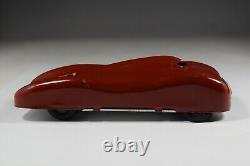 Vintage Tin Toy Streamlined Racer Land Speed Record Car Ingap Italy 1950