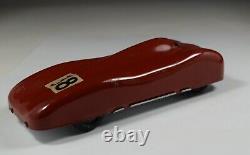 Vintage Tin Toy Streamlined Racer Land Speed Record Car Ingap Italy 1950