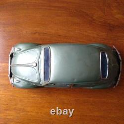 Vintage Tin Toy mini Car Beetle Green Showa Retro