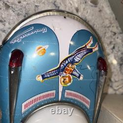 Vintage Tin Universe Car In Original Box