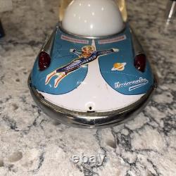 Vintage Tin Universe Car In Original Box