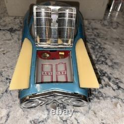 Vintage Tin Universe Car In Original Box