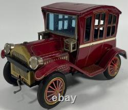 Vintage Tinplate Battery Operated 1920s Style Toy Limousine Car