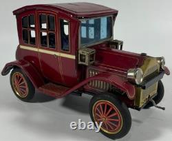 Vintage Tinplate Battery Operated 1920s Style Toy Limousine Car