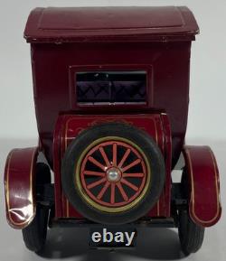 Vintage Tinplate Battery Operated 1920s Style Toy Limousine Car