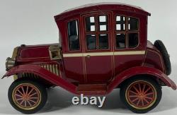 Vintage Tinplate Battery Operated 1920s Style Toy Limousine Car