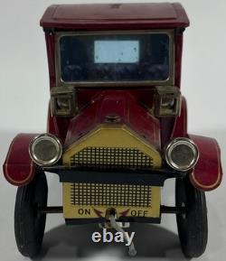 Vintage Tinplate Battery Operated 1920s Style Toy Limousine Car