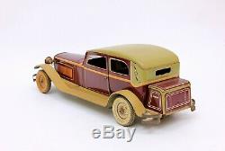 Vintage Tippco Tipp&co TC9590 Grosse Limousine Coupe Tin Litho Car 21 Long