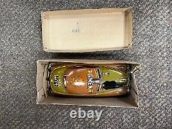 Vintage Tn Gmen Car Sparkling Friction Toy With Box Made In Japan Nos St