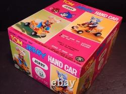 Vintage Tom & Jerry JERRY Hand Car Modern Toys Battery Op Boxed Super Clean 60's