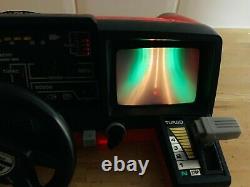 Vintage Tomy Turnin Turbo Dashboard Racer 1980s Car Driving Game