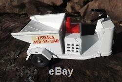 Vintage Tonka Toys Serv-i-car Pressed Steel Utility Cart