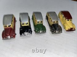 Vintage Tootsie Toys Lot of 5 Metal Vehicles Chicago USA #239