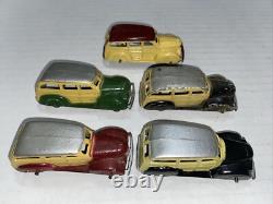 Vintage Tootsie Toys Lot of 5 Metal Vehicles Chicago USA #239