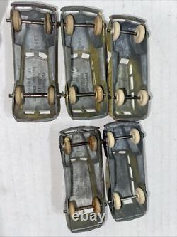 Vintage Tootsie Toys Lot of 5 Metal Vehicles Chicago USA #239