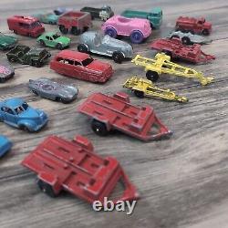 Vintage Tootsie Toys and Lensey Matchbox Diecast Metal Vehicles Collection