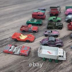 Vintage Tootsie Toys and Lensey Matchbox Diecast Metal Vehicles Collection