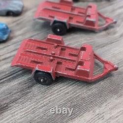 Vintage Tootsie Toys and Lensey Matchbox Diecast Metal Vehicles Collection