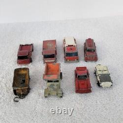 Vintage Tootsie Toys and Lensey Matchbox Diecast Metal Vehicles Cool Collection
