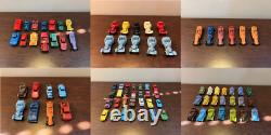 Vintage Tootsietoy Mini Die Cast Cars Mixed Lot of 87, 1960 1970 Tootsie Toy