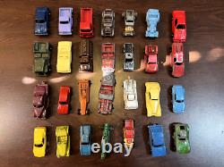 Vintage Tootsietoy Mini Die Cast Cars Mixed Lot of 87, 1960 1970 Tootsie Toy