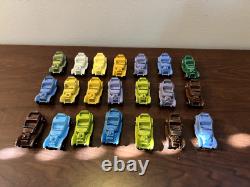 Vintage Tootsietoy Mini Die Cast Cars Mixed Lot of 87, 1960 1970 Tootsie Toy