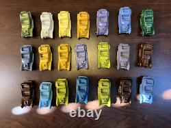 Vintage Tootsietoy Mini Die Cast Cars Mixed Lot of 87, 1960 1970 Tootsie Toy