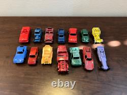 Vintage Tootsietoy Mini Die Cast Cars Mixed Lot of 87, 1960 1970 Tootsie Toy