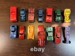 Vintage Tootsietoy Mini Die Cast Cars Mixed Lot of 87, 1960 1970 Tootsie Toy