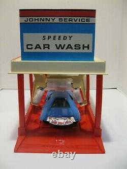 Vintage Topper Toys Johnny Service Car Wash in Original Box 1968 Excellent