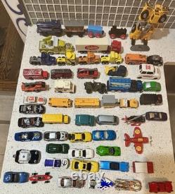 Vintage Toy Box Lot Hot Wheels Matchbox Welly Lionel 70s 80s 90s Toy Cars