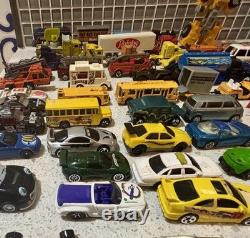 Vintage Toy Box Lot Hot Wheels Matchbox Welly Lionel 70s 80s 90s Toy Cars