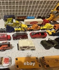 Vintage Toy Box Lot Hot Wheels Matchbox Welly Lionel 70s 80s 90s Toy Cars