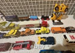 Vintage Toy Box Lot Hot Wheels Matchbox Welly Lionel 70s 80s 90s Toy Cars