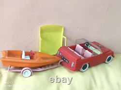 Vintage Toy Car Caravan Model S. I. Polimer Poland''ldb 9482'' Zabawki In Box