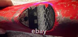 Vintage Toy Car Cast Race with Rubber Tire No. 8 Indy Racer 10-1/2 Long
