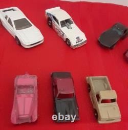 Vintage Toy Car Lot of 13 Various Brands & Models, Some are Die Cast, As-Is