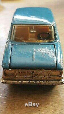 Vintage Toy Car Moskvich 408 A1 71 Moskvitch Diecast 1/43 Cccp Soviet Era Ussr
