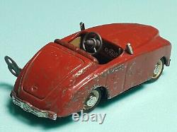 Vintage Toy Car Sedan Wind Up Soviet Russia Ussr Cccp Metal Key Leningradski