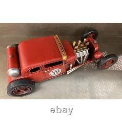 Vintage Toy Car Sports Car Red Hot Rod 79 Brand New X'mas From Japan