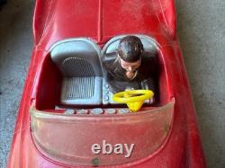 Vintage Toy Car Truck Bulldozer Lot Metal Plastic Sparks Wind Up Circus Mar