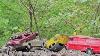Vintage Toy Cars In Nature