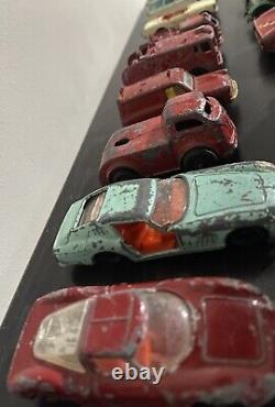 Vintage Toy Cars Mixed Lot Of 26 Pieces Includes Hot Wheels, Tootsies, Etc