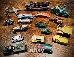 Vintage Toy Collection Cars, Trucks, Motorcycles From the 1920s, 30s, 40s, 50s